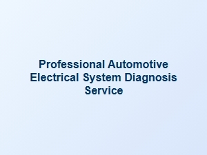 Expert Electrical Diagnosis for Your Car's System
